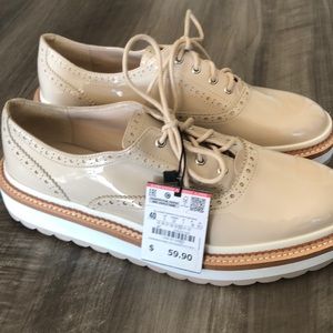 Zara platform oxfords